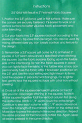 Bosal Quilters Grid 2.5'' 48" x 36" 100% Polyester